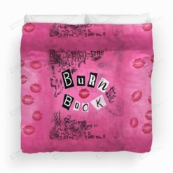 The Burn Book Mean Girls Duvet Cover Bedding Set