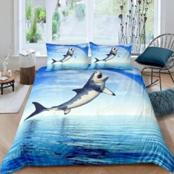 Shark Bed Sheets Spread Duvet Cover Bedding Sets