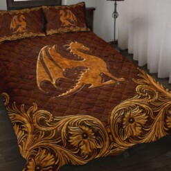 Dragon Quilt Bedding Set