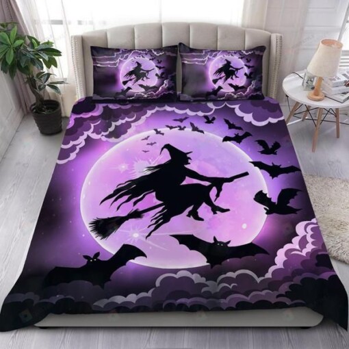 Witchcraft Halloween Bedding Set Bed Sheets Spread Comforter Duvet Cover Bedding Sets