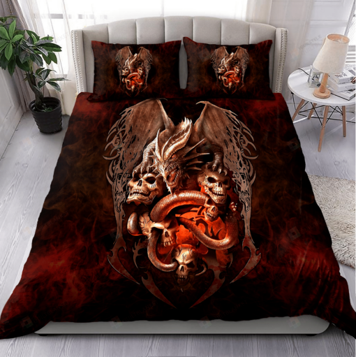 Dragon Bed Sheets Spread Duvet Cover Bedding Set