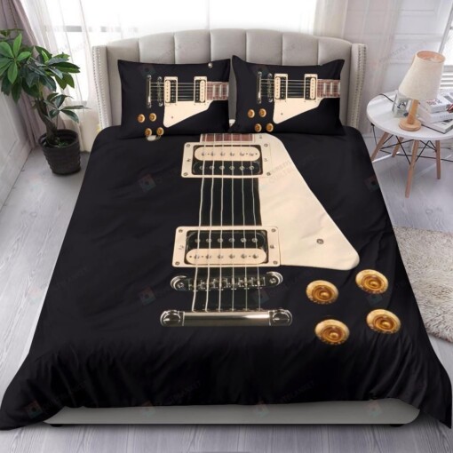 Electric Guitar Duvet Cover Bedding Set