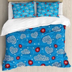 Ladybug Bed Sheet Duvet Cover Bedding Sets