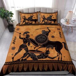 Ancient Greek Centaur Bedding Set Cotton Bed Sheets Spread Comforter Duvet Cover Bedding Sets