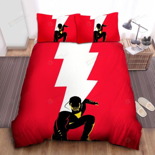 Shazam Bed Sheets Spread Comforter Duvet Cover Bedding Sets