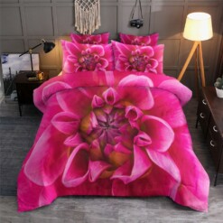 Flower Cotton Bed Sheets Spread Comforter Duvet Cover Bedding Sets