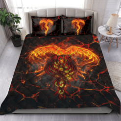 Phoenix Rising Quilt Bedding Set