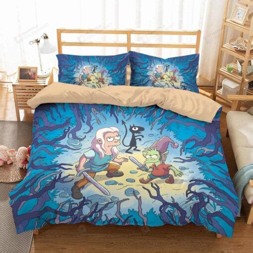 3d Disenchantment Duvet Cover Bedding Set 1