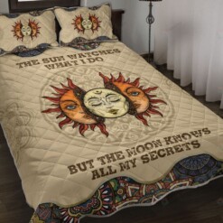 Sun And Moon Quilt Bedding Set