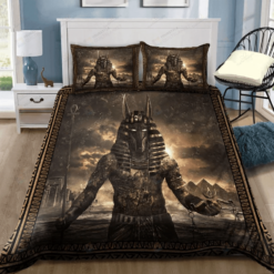 Ancient Egypt Anubis  Duvet Cover Bedding Set