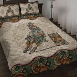 Love Horses Quilt Bedding Set