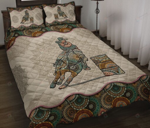 Love Horses Quilt Bedding Set