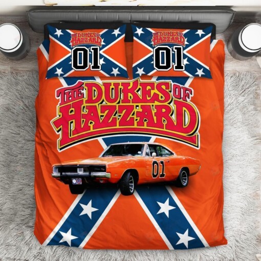 Dukes Of Hazzard 3d Duvet Cover Bedding Set