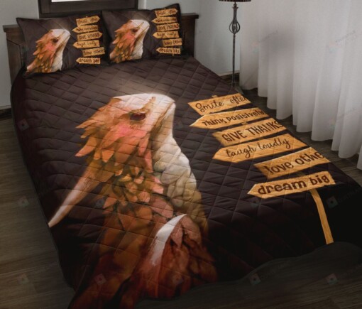 Dragon Arrow Direction Quilt Bedding Set