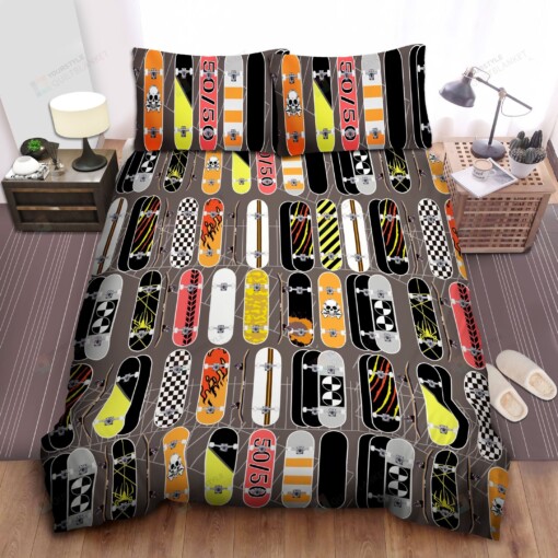 Skateboard Clm260859 Bedding Set