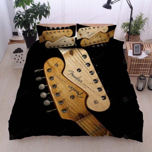 Guitar Cotton Bed Sheets Spread Comforter Duvet Cover Bedding Sets