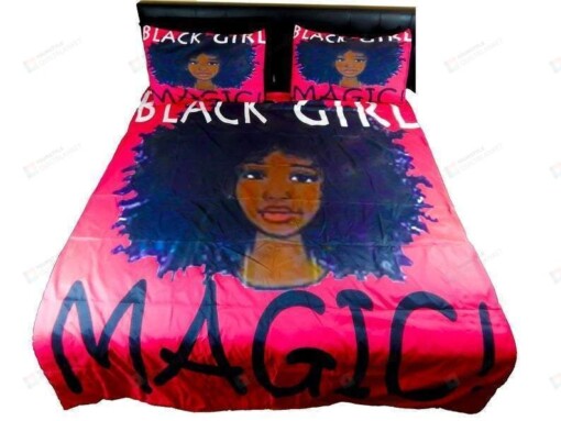 Black Girl Magic Duvet Cover Bedding Set