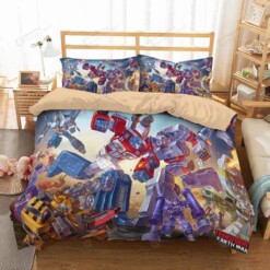 Transformers Earth Wars Duvet Cover Bedding Set