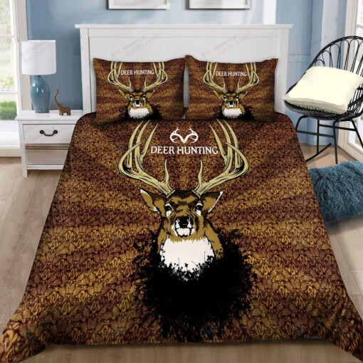 Deer Hunting Bedding Set Bed Sheets Spread Comforter Duvet Cover Bedding Sets