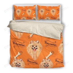 Pomeranian Cotton Bed Sheets Spread Comforter Duvet Cover Bedding Sets