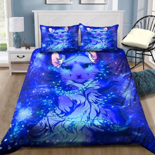 Lovely Wolf And Light Bedding Set Cotton Bed Sheets Spread Comforter Duvet Cover Bedding Sets