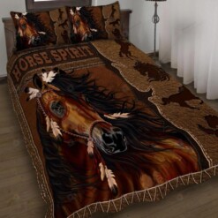 Horse Spirit Quilt Bedding Set