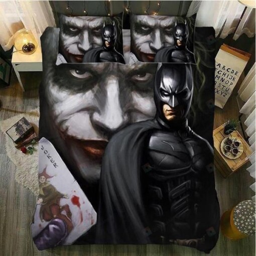 3D Batman & Joker Duvet Cover Bedding Set