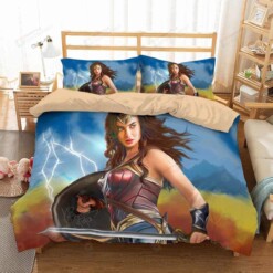 Wonder Woman 9 Duvet Cover Bedding Set