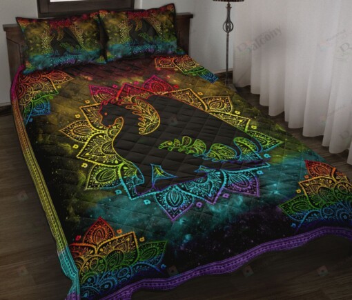 Dragon Quilt Bedding Set