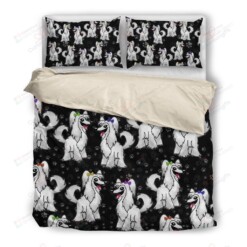 White Chinese Crested Bedding Set (Duvet Cover & Pillow Cases)