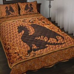 Dragon Quilt Bedding Set