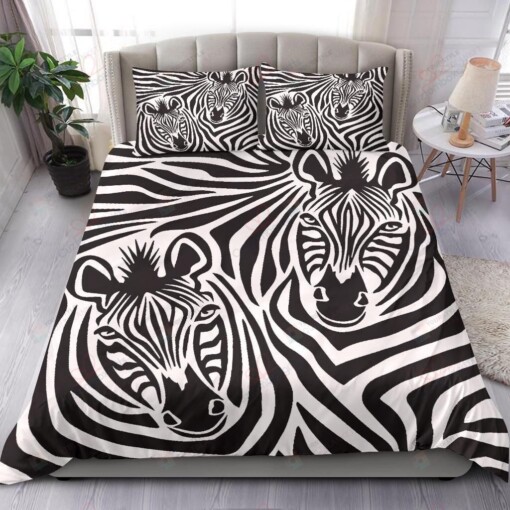 Zebra Bedding Set (Duvet Cover & Pillow Cases)