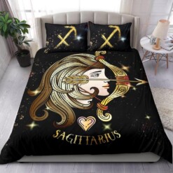 Sagittarius Zodiac Bedding Set Bed Sheets Spread Comforter Duvet Cover Bedding Sets