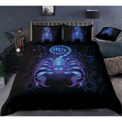 Scorpio Zodiac Bedding Set Bed Sheets Spread Comforter Duvet Cover Bedding Sets