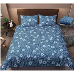 Flower Pattern Bedding Set Cotton Bed Sheets Spread Comforter Duvet Cover Bedding Sets