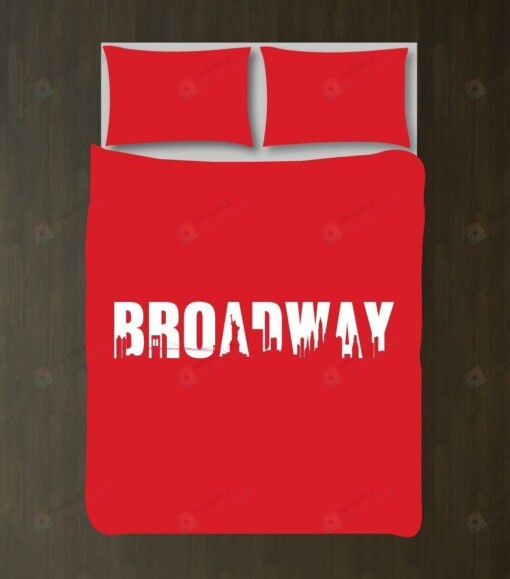 Broadway Bed Sheets Duvet Cover Bedding Set