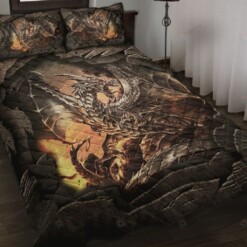 Dragon Art Quilt Bedding Set