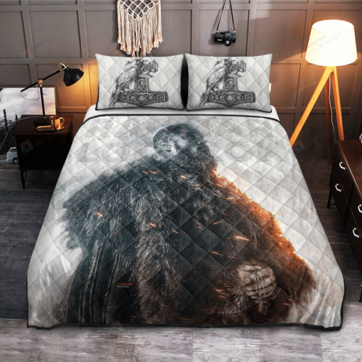 Viking Gear Quilt Bedding Set