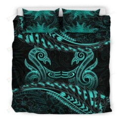 New Zealand Manaia Maori Bed Sheets Duvet Cover Bedding Set