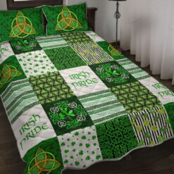 Irish Shape Pattern Quilt Bedding Set