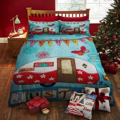 Camper Van Adventure Bedding Set Bed Sheets Spread Comforter Duvet Cover Bedding Sets