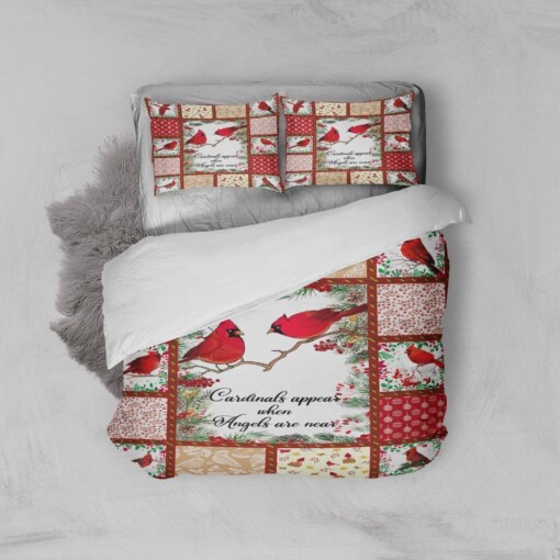 Limited Edition Cardinal Appear When Angels Are Near Bedding Set