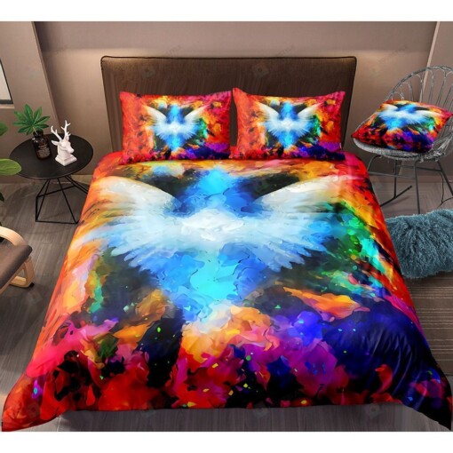 Colorful Smog  Bedding Set Bed Sheets Spread Comforter Duvet Cover Bedding Sets