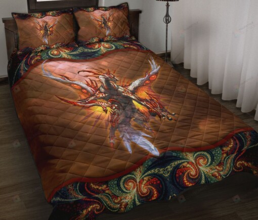 Dragon Quilt Bedding Set