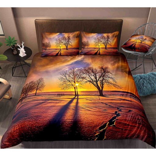 Desert Bedding Set Bed Sheets Spread Comforter Duvet Cover Bedding Sets