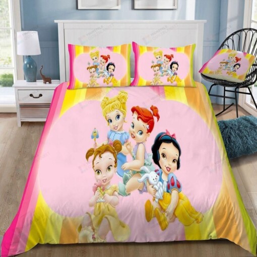 Disney Princess 4 Duvet Cover Bedding Set