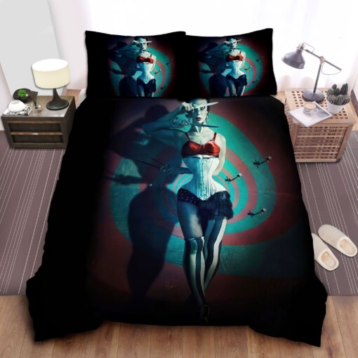 Knife Thrower Bed Sheets Spread Comforter Duvet Cover Bedding Sets