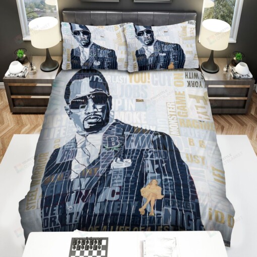 Sean Combs Bed Sheets Spread Comforter Duvet Cover Bedding Sets