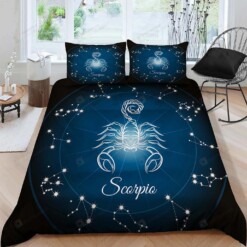 Scorpio Cotton Bed Sheets Spread Comforter Duvet Cover Bedding Sets