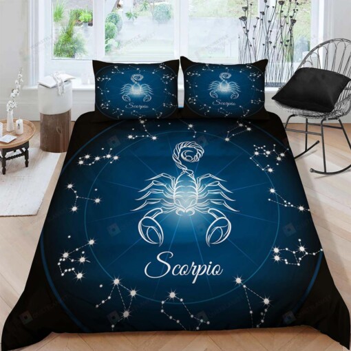 Scorpio Cotton Bed Sheets Spread Comforter Duvet Cover Bedding Sets